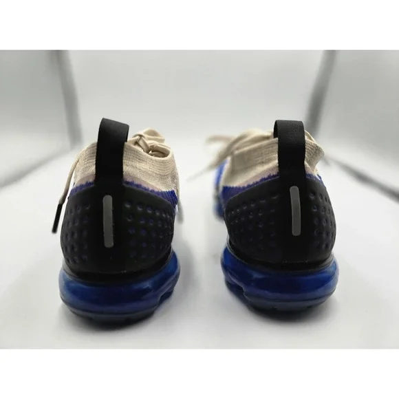 Nike Air Vapormax Flyknit 2 Light Cream Racer Blue 942842-204 Men's US 9 - Picture 10 of 13